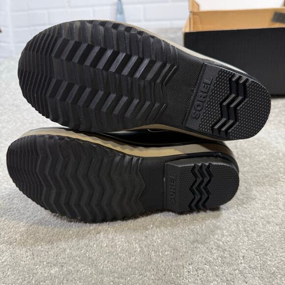 Sorel NIB YOOT PAC Nylon Youth 3 Waterproof Boot Snow Duck EU34 Black Insulated - Picture 11 of 15